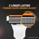 Bic Hybrid Flex 5 skustuvų galvutė, 4 vnt