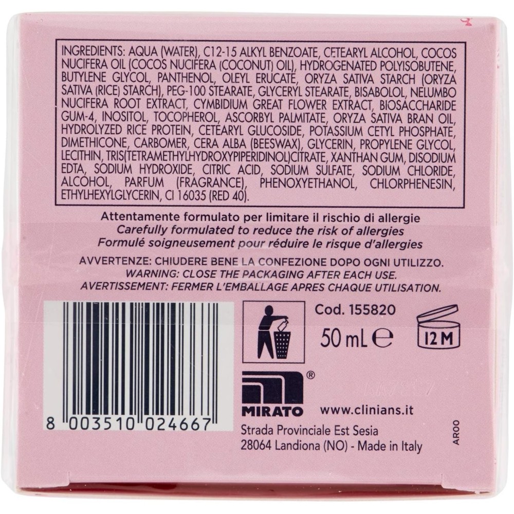 Clinians Hydra Plus drėkinamasis, raminantis kremas sausai ir jautriai odai, 50 ml