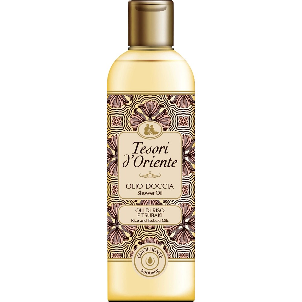 Tesori d'Oriente dušo aliejus su ryžių ekstraktu ir tsubaki aliejumi 250 ml