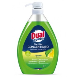 DUAL Power Limone koncentruotas indų ploviklis, su dozatoriumi, 1000 ml
