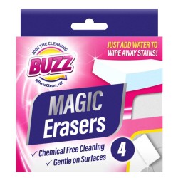 BUZZ Magic erasers melamino kempinėlė 4 vnt