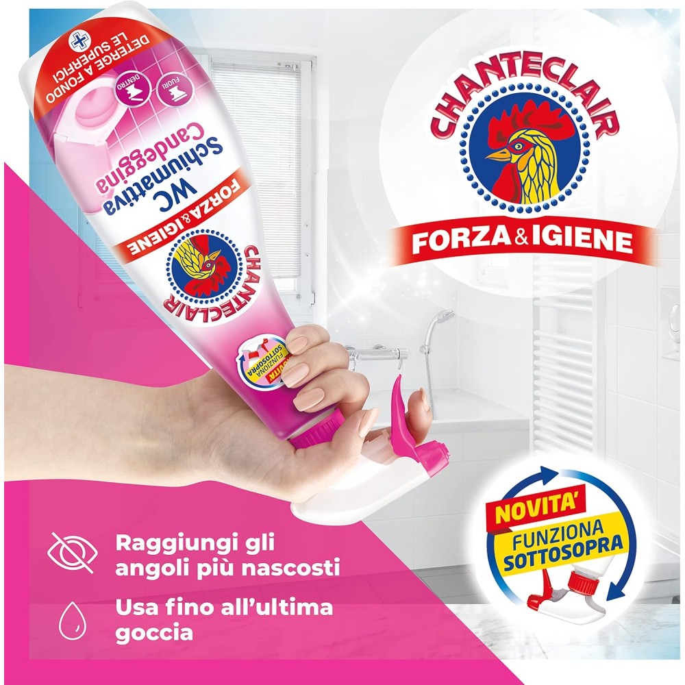 ChanteClair WC Schiumattiva Candeggina tualeto valiklis su balikliu 625 ml