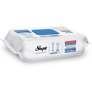 Sleepy Easy Clean vienkartinės drėgnos paviršių valymo servetėlės mėlynos 100 vnt 