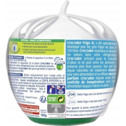 Croc Odor XL šaldytuvo kvapų neutralizatorius 140 g