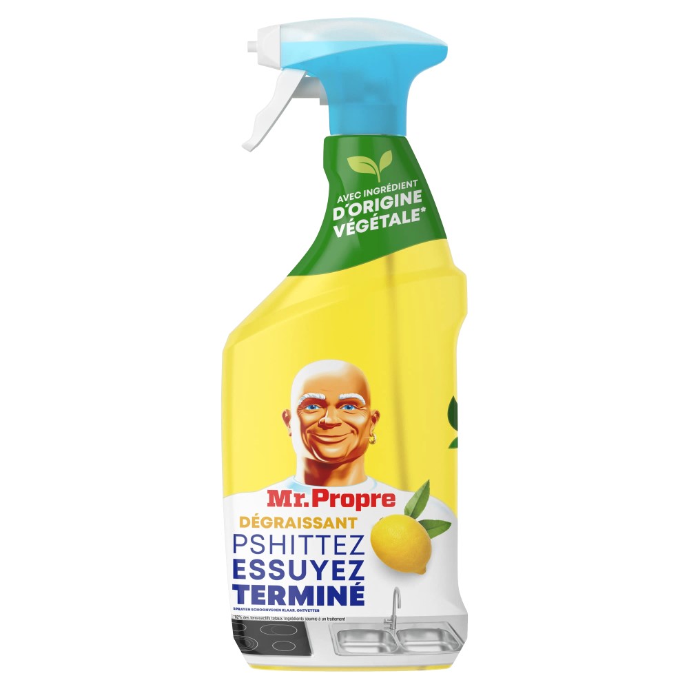 Mr. Propre Pshittez Essuyez Terminé gaivaus citrinų kvapo riebalų valiklis 500 ml