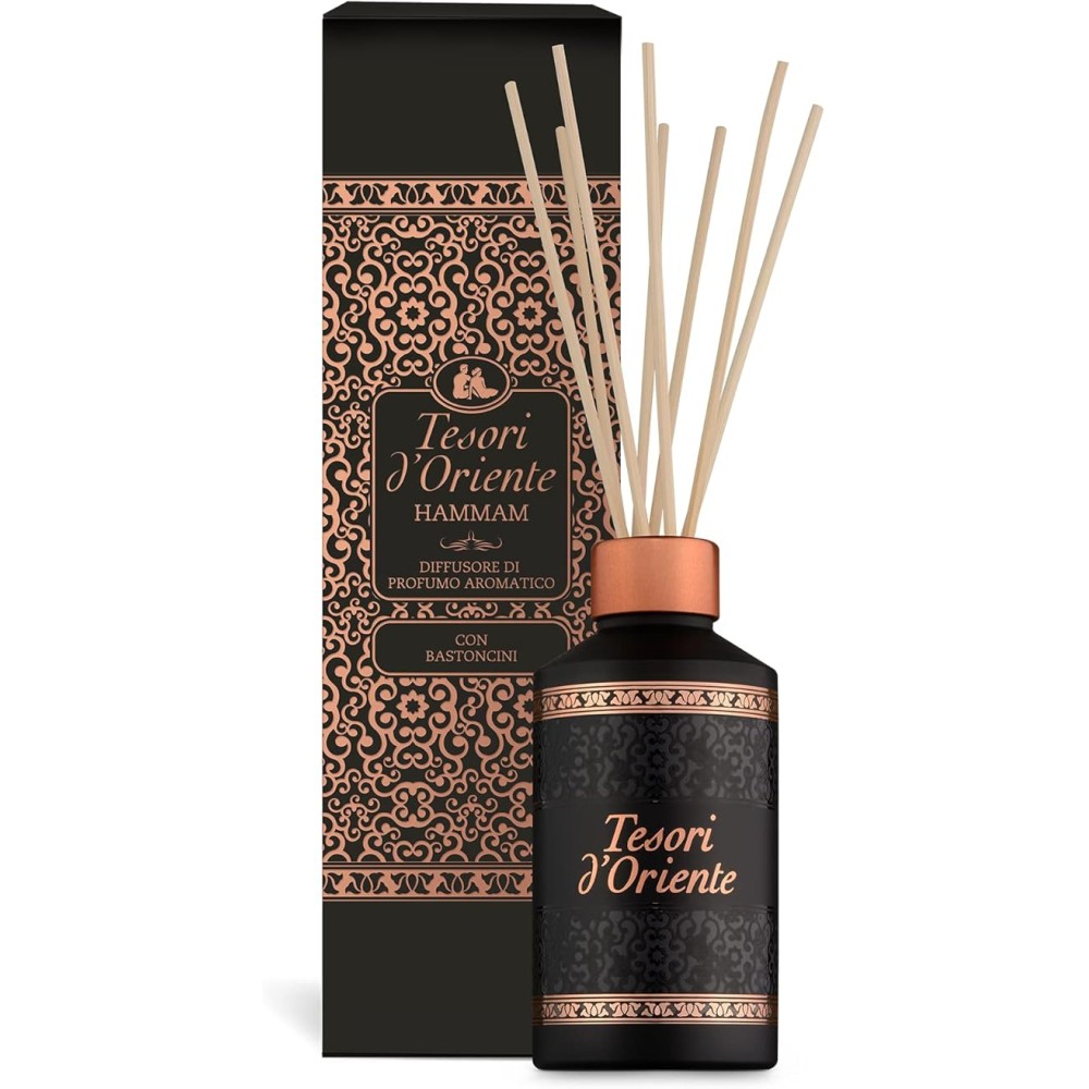 Tesori d'Oriente Hammam namų kvapas su lazdelėmis 200 ml
