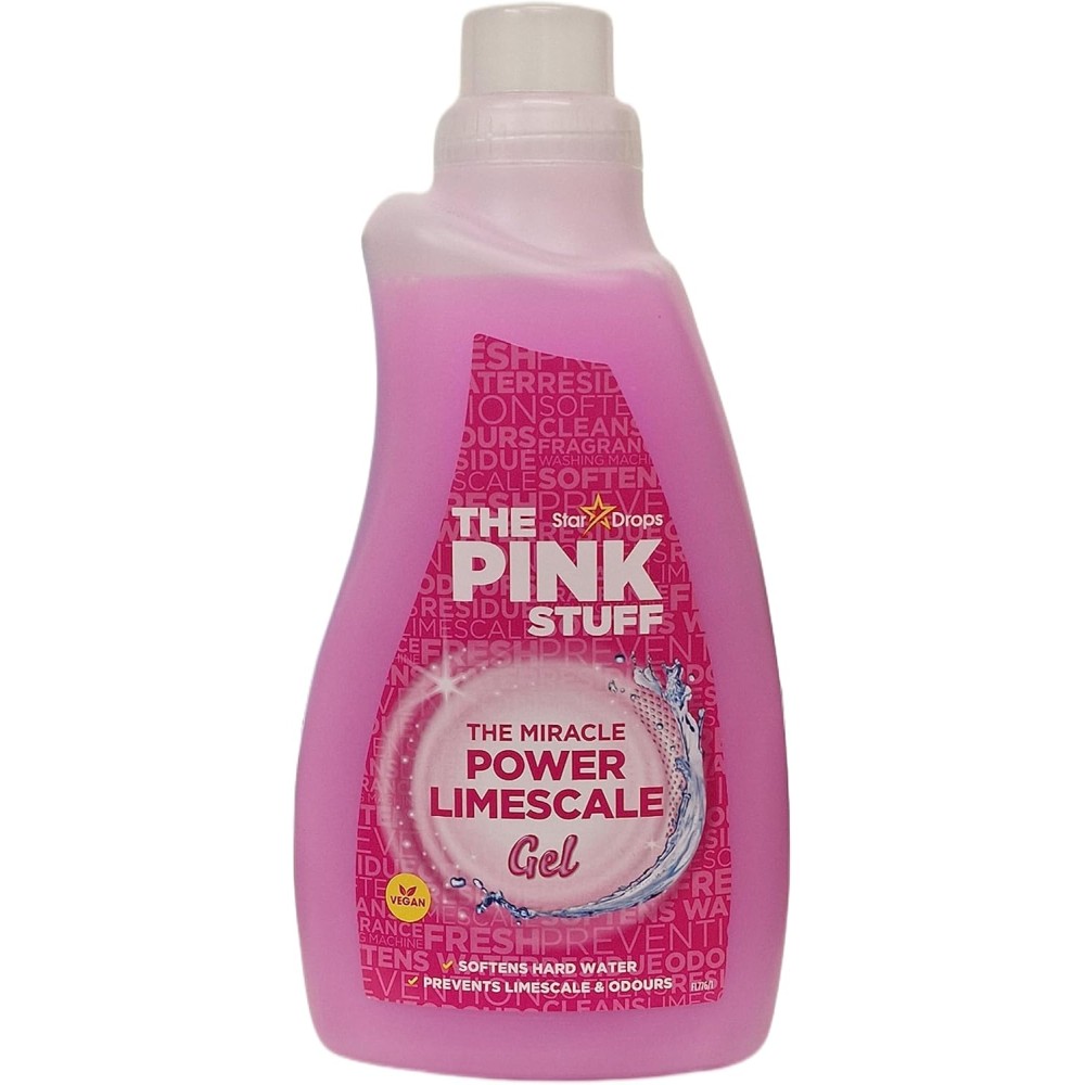 The Pink Stuff Miracle Power kalkių gelis skalbimo mašinai, 1 L