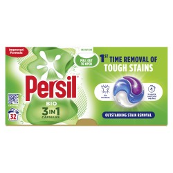 Persil Bio 3in1 skalbimo kapsulės 32 vnt