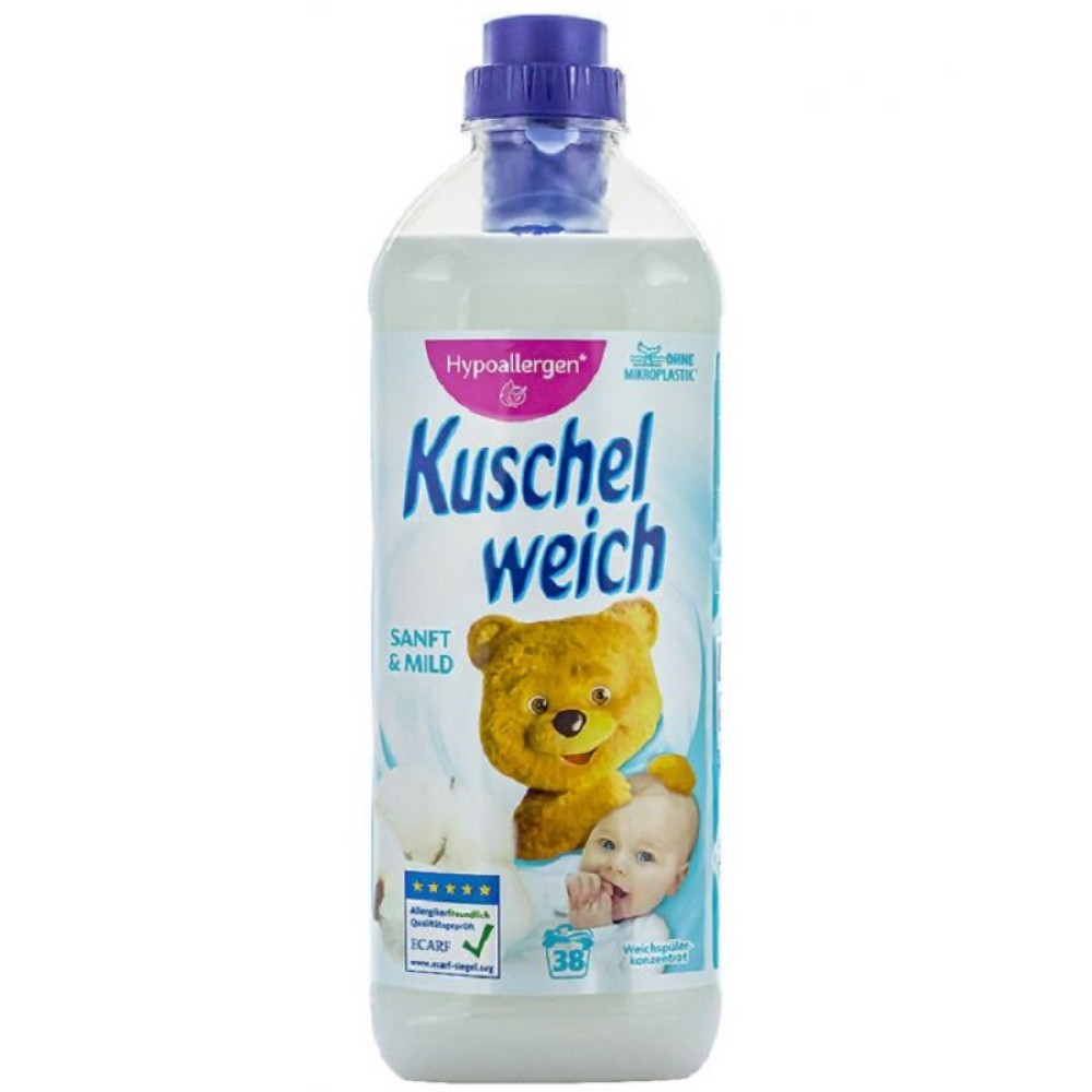 Kuschelweich Sanf & Mild audinių minkštiklis 1 L