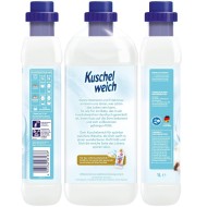 Kuschelweich Sanf & Mild audinių minkštiklis 1 L