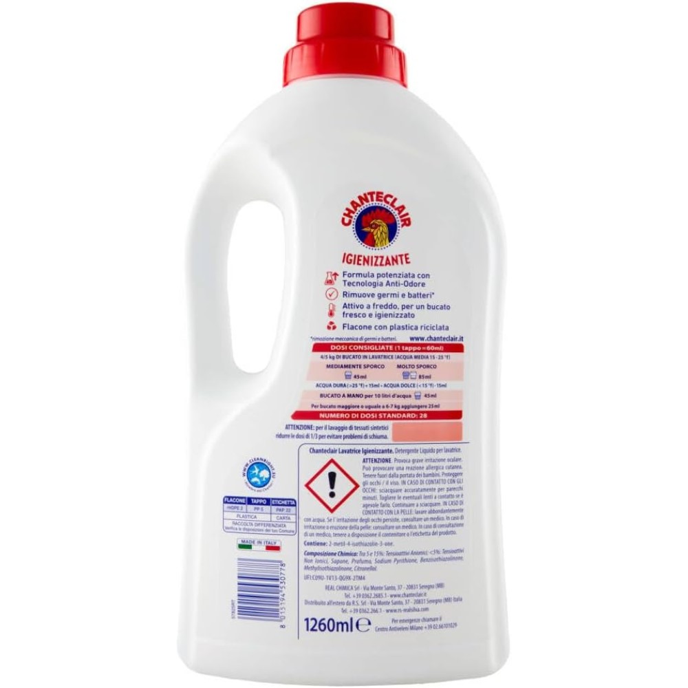 Chanteclair dezinfekuojantis skalbiklis 1260ml