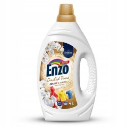 Deluxe Enzo elite Orchid Time skalbimo gelis spalvotiems ir tamsiems audiniams 100 skalbimų,4 l