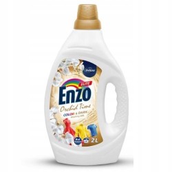 Deluxe Enzo elite Orchid Time skalbimo gelis spalvotiems ir tamsiems audiniams 50 skalbimų, 2 l