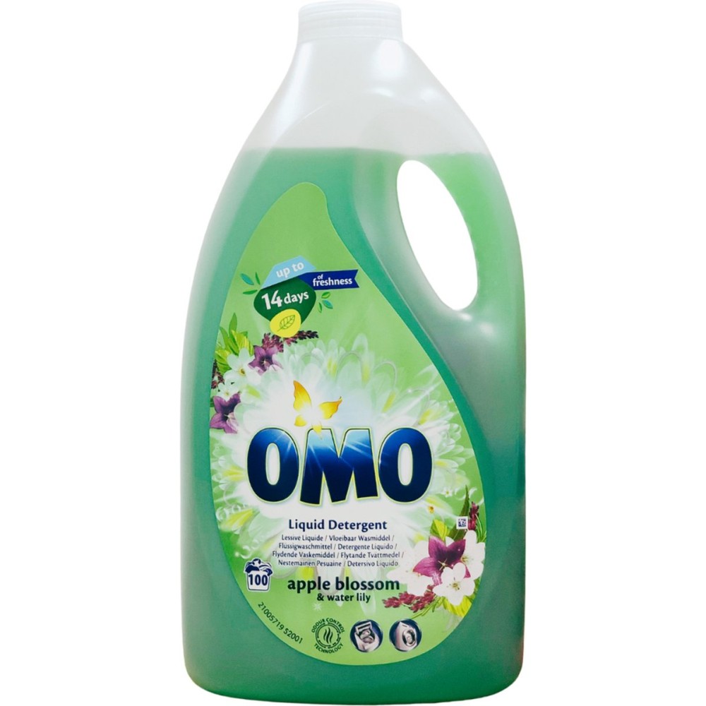 OMO universalus saklbimo gelis obuolių žiedai ir vandens lelija 5 L