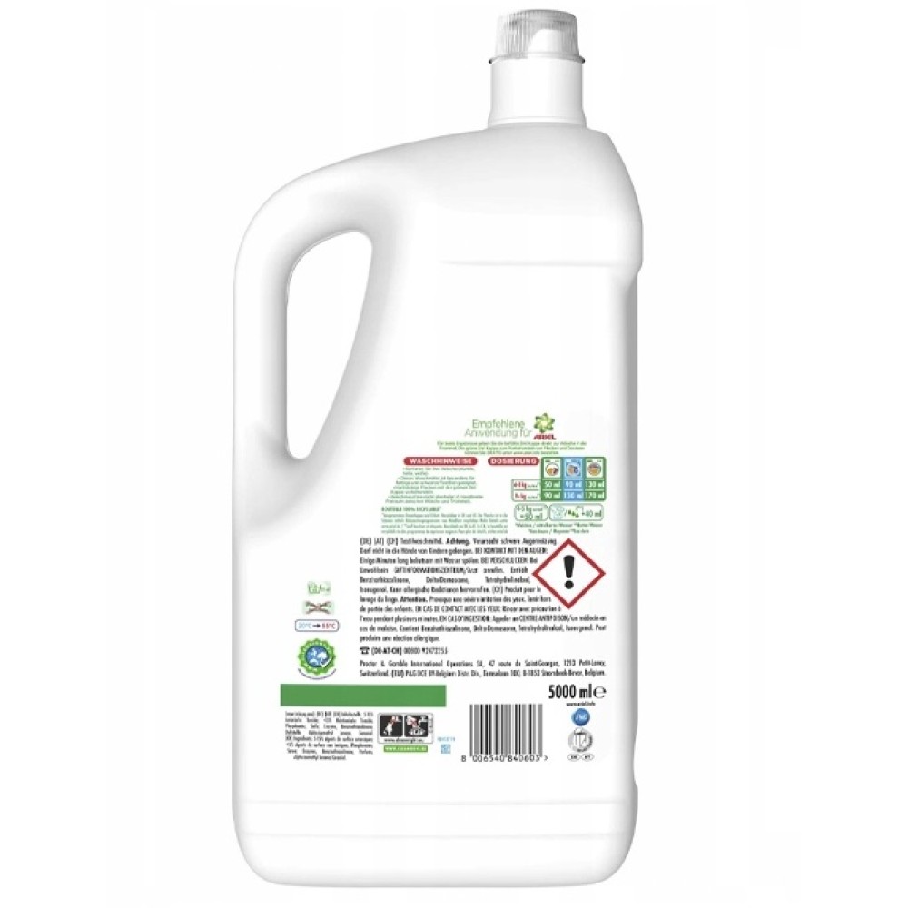 Ariel Color+ Cool Clean skalbimo gelis spalvotiems 5 L