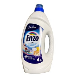 Deluxe Enzo 2 in 1universalus skalbimo gelis, 4 l