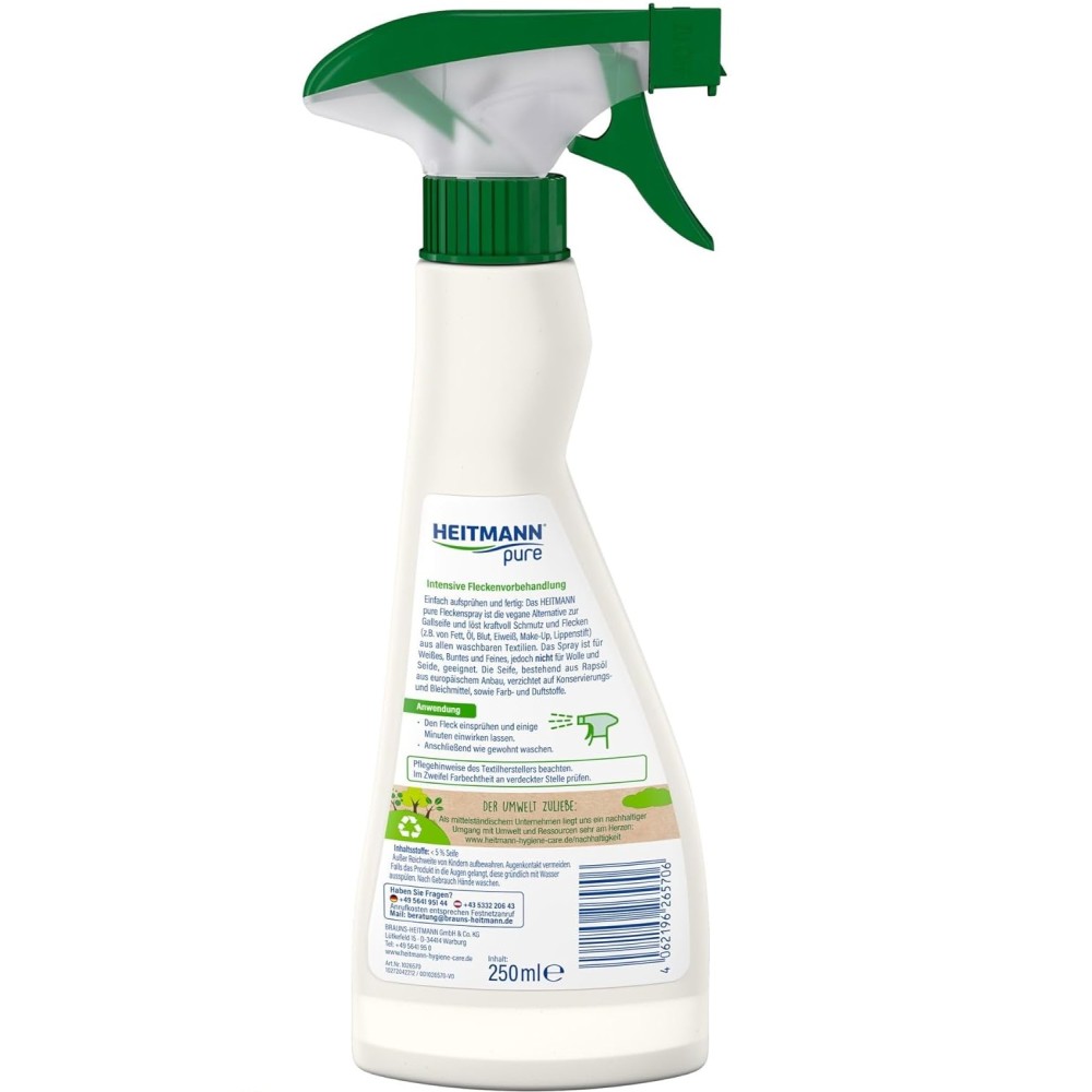 Heitmann Pure Flecken-Spray dėmių valiklis 250 ml