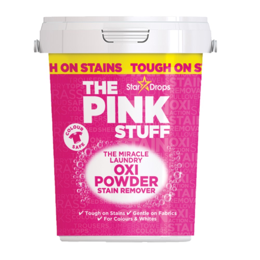 The Pink Stuff Oxi powder dėmių valymo milteliai spalvotiems audiniams 1 Kg