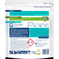 DR. BECKMANN MAGIC LEAVES skalbimo lapeliai spalvotiems audiniams 25 vnt